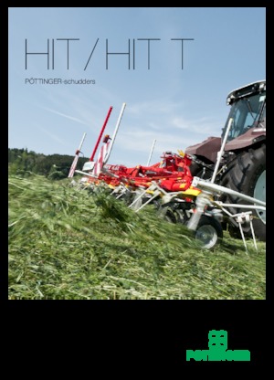 Rotatieschudders Pöttinger Hit 8.91