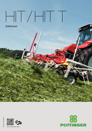 Rotatieschudders Pöttinger Hit 8.91