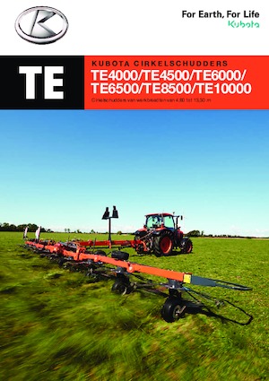 Rotatieschudders Kubota TE10514C