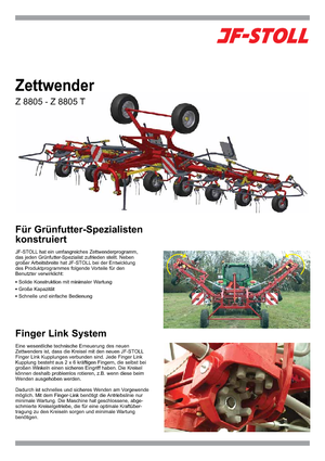 Rotatieschudders JF-Stoll Z 8805 T
