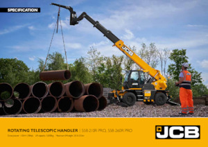 Draaiende verreiker JCB 558-260R PRO