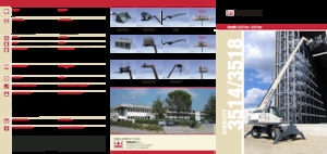 Draaiende verreiker Terexlift Girolift 3514