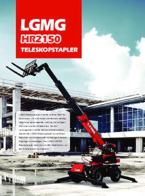 Telescoopladers LGMG  HR2150