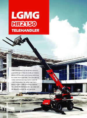 Telescoopladers LGMG  HR2150