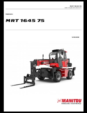 Draaiende verreiker Manitou MRT 1645-400 75 D