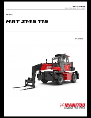 Draaiende verreiker Manitou MRT 2145-400 115 D