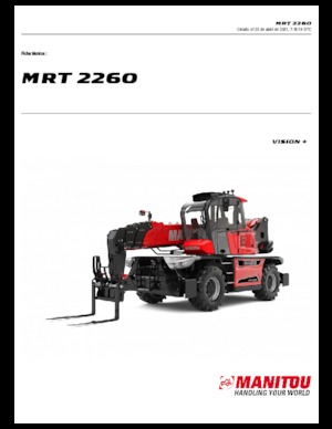 Draaiende verreiker Manitou MRT 2260-360 160 Y