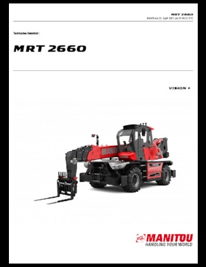 Draaiende verreiker Manitou MRT 2660-360 160 Y