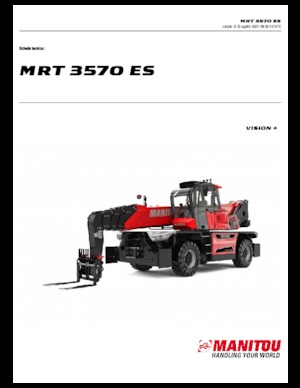 Draaiende verreiker Manitou MRT 3570 ES 360 210 Y