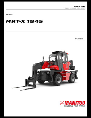 Draaiende verreiker Manitou MRT-X 1845