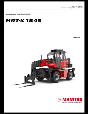 Draaiende verreiker Manitou MRT-X 1845