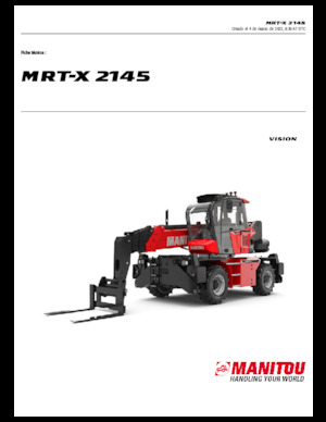 Draaiende verreiker Manitou MRT-X 2145