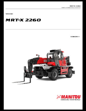 Draaiende verreiker Manitou MRT-X 2260