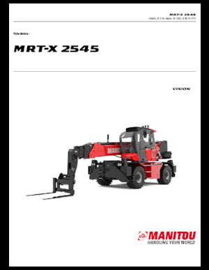 Draaiende verreiker Manitou MRT-X 2545