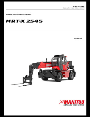 Draaiende verreiker Manitou MRT-X 2545