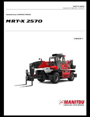 Draaiende verreiker Manitou MRT-X 2570