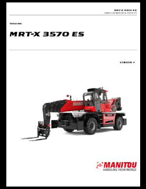 Draaiende verreiker Manitou MRT-X 3570 ES