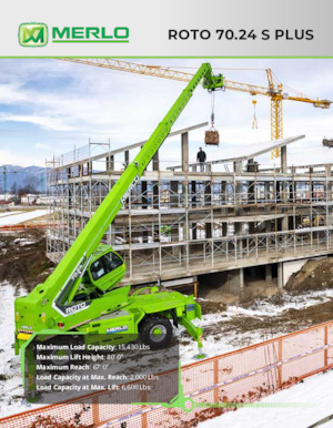 Draaiende verreiker Merlo Roto 70.24 S PLUS