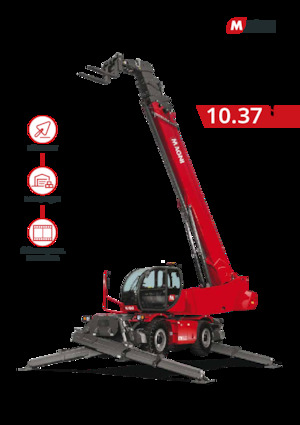 Draaiende verreiker MAGNI RTH 10.37