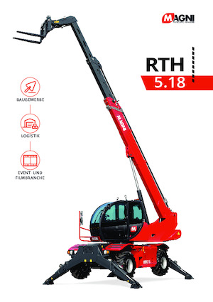 Draaiende verreiker MAGNI RTH 5.18