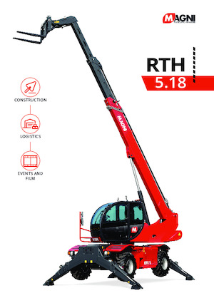 Draaiende verreiker MAGNI RTH 5.18