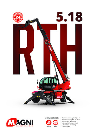 Draaiende verreiker MAGNI RTH 5.18 Smart