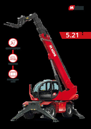 Draaiende verreiker MAGNI RTH 5.21