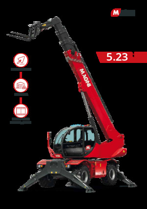 Draaiende verreiker MAGNI RTH 5.23