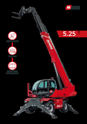 Draaiende verreiker MAGNI RTH 5.25