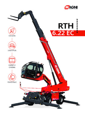 Draaiende verreiker MAGNI RTH 6.22 EC