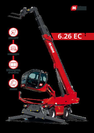 Draaiende verreiker MAGNI RTH 6.26 EC