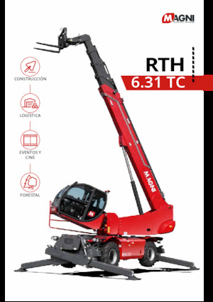 Draaiende verreiker MAGNI RTH 6.31 TC