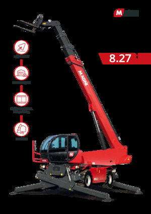 Draaiende verreiker MAGNI RTH 8.27