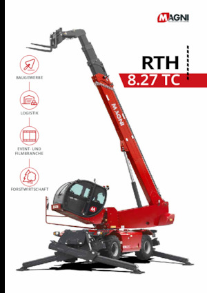 Draaiende verreiker MAGNI RTH 8.27 TC
