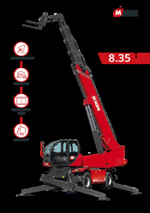 Draaiende verreiker MAGNI RTH 8.35