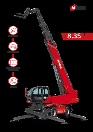 Draaiende verreiker MAGNI RTH 8.35