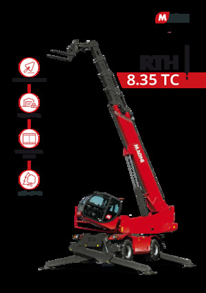 Draaiende verreiker MAGNI RTH 8.35 TC