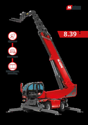 Draaiende verreiker MAGNI RTH 8.39