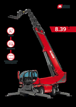 Draaiende verreiker MAGNI RTH 8.39