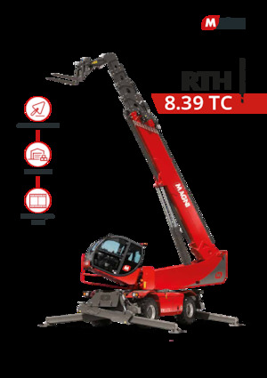 Draaiende verreiker MAGNI RTH 8.39 TC