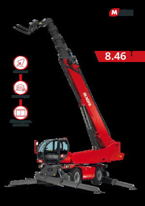 Draaiende verreiker MAGNI RTH 8.46