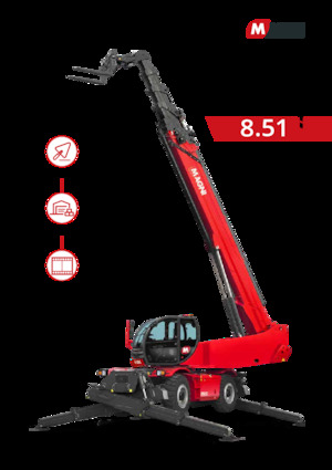 Draaiende verreiker MAGNI RTH 8.51