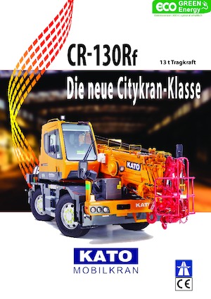 Ruwterrein-kranen Kato CR 130 Rf