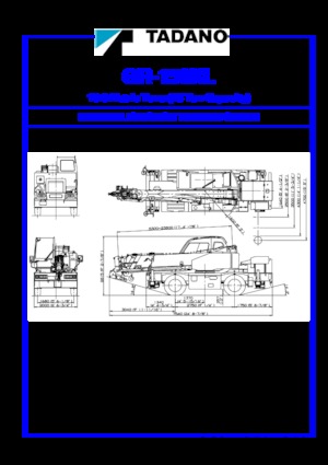 Ruwterrein-kranen Tadano GR-150XL-3