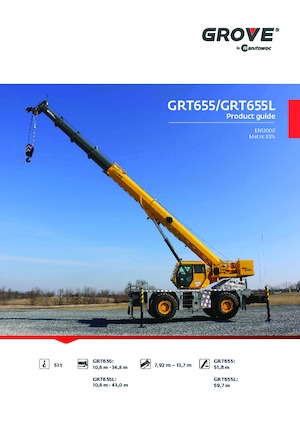 Ruwterrein-kranen Grove GRT655
