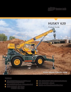 Ruwterrein-kranen Til HUSKY 620
