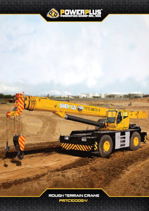 Ruwterrein-kranen PowerPlus PRTC1000S-V