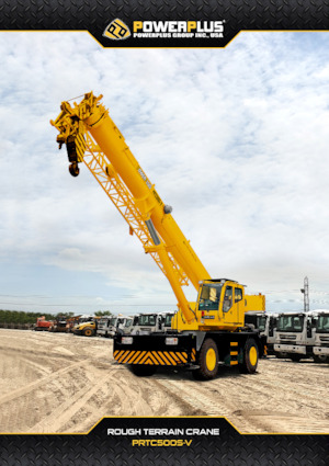 Ruwterrein-kranen PowerPlus PRTC500S-V