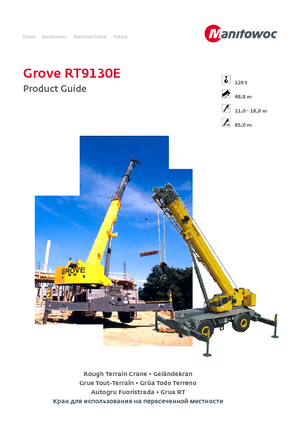 Ruwterrein-kranen Grove RT 9130 E (4x4x4)