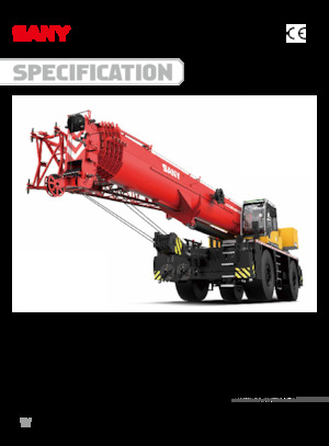 Ruwterrein-kranen Sany SRC1200T